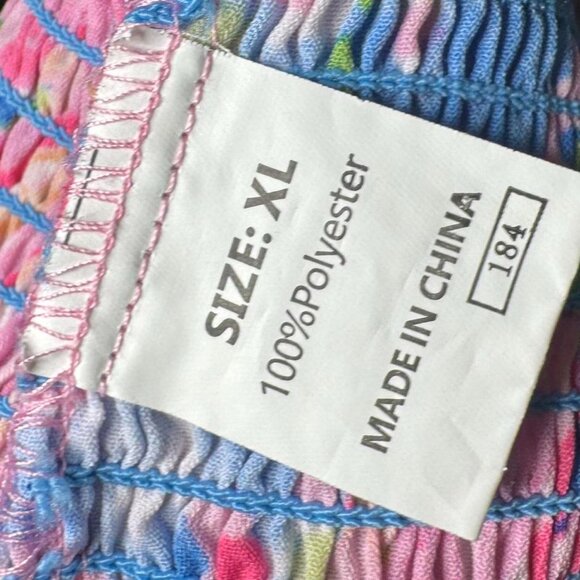 Womens Floral Wide Leg Jumpsuit - Picture 4 of 4